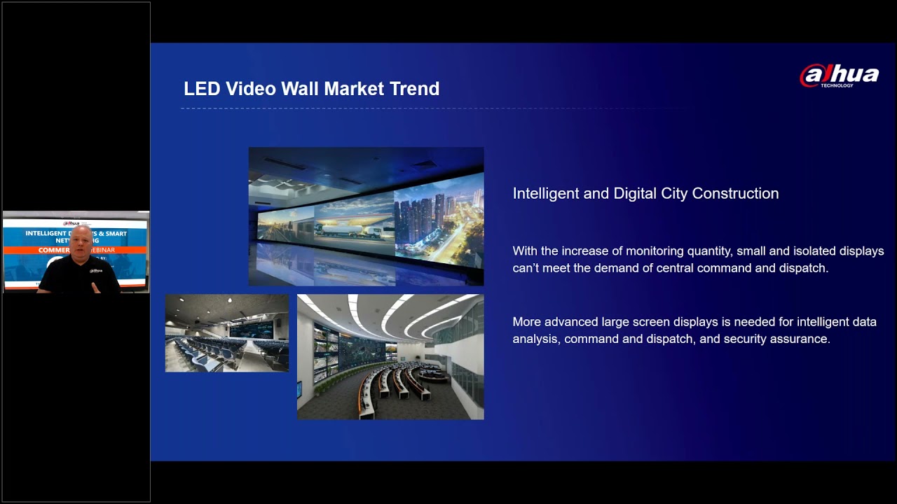 Dahua Commercial Webinar: Intelligent Displays & Smart Networking