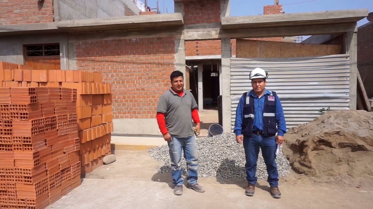 Maestro construye su casa mira como va quedando