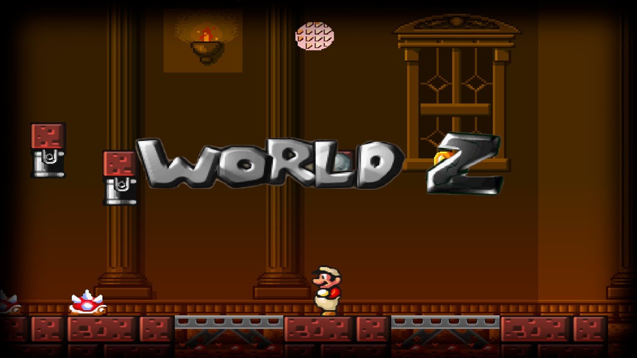 MARIO FOREVER LETTER WORLD SERIES (1.5) WORLD Z GAMEPLAY