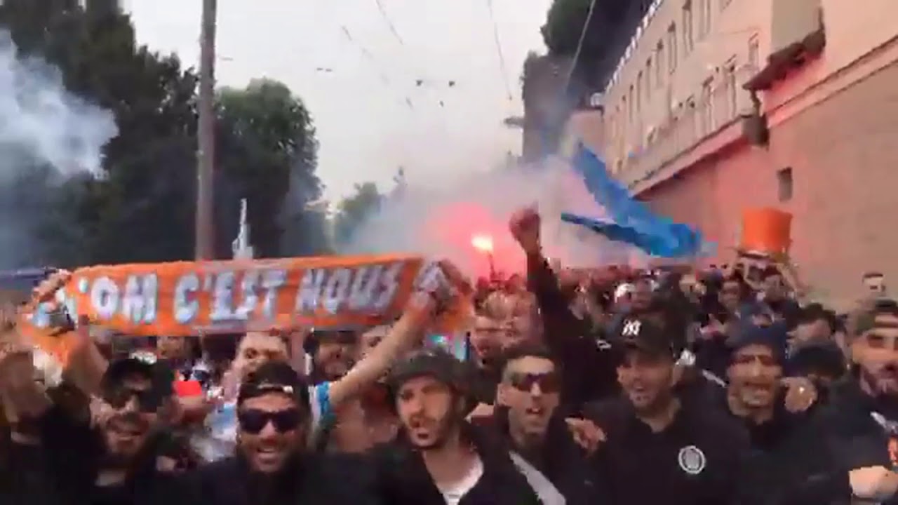 CORTÈGE DES ULTRAS / SALZBOURG VS OM