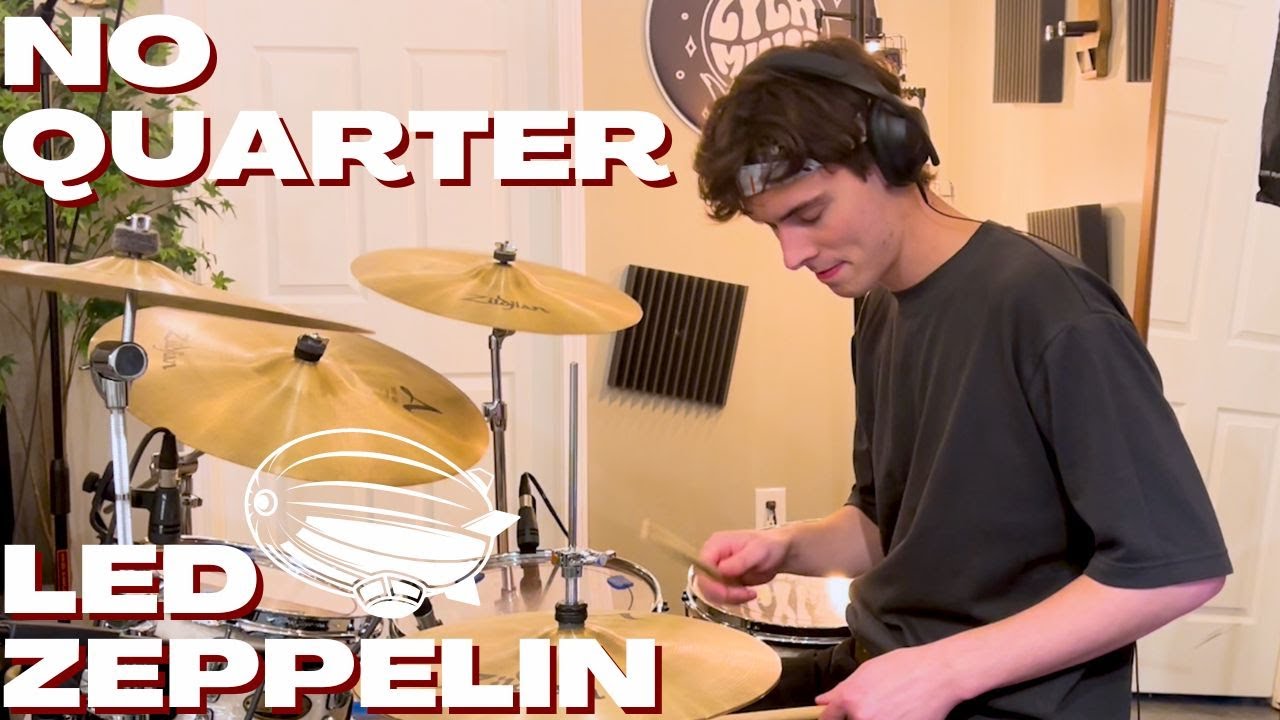 No Quarter by Led Zeppelin (Full Drum Cover)