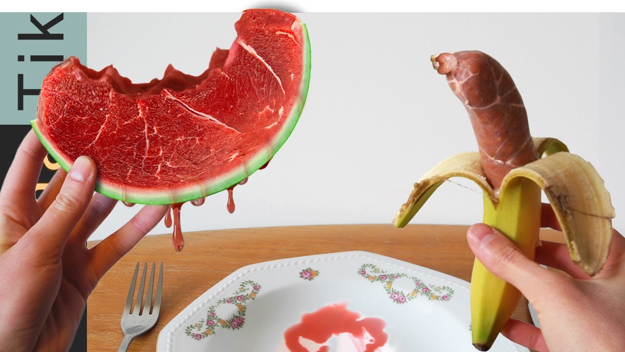 Steak made from Watermelon? Party trick taste test!