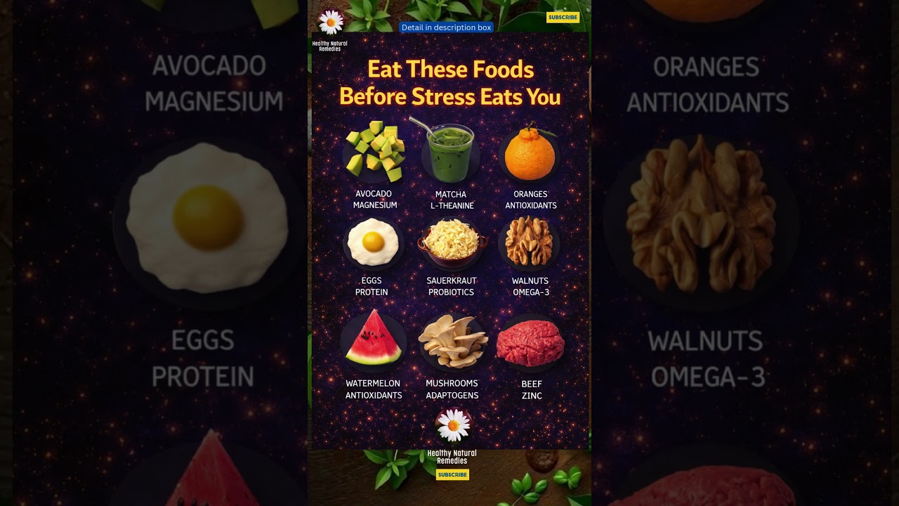 Eat These Foods Before Stress Eats You  