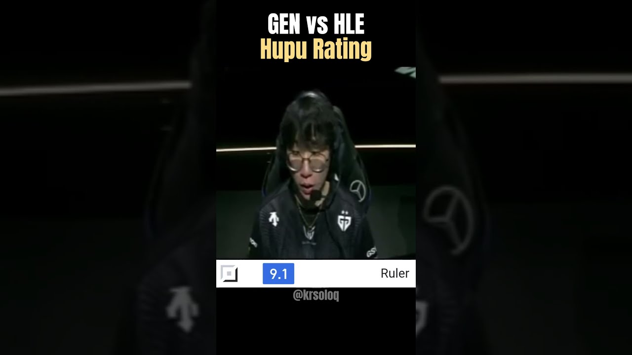 Gen.G Hupu Ratings — Worlds 2025 Quarterfinal vs Hanwha Life Esports 