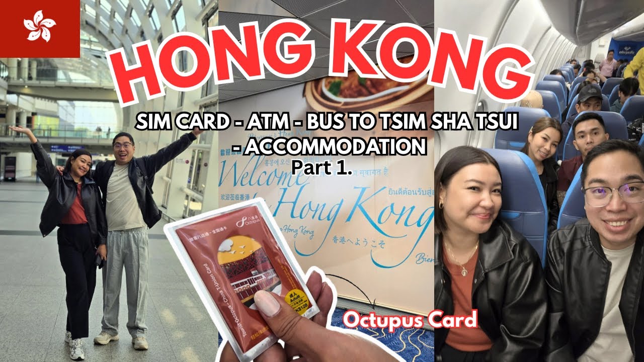 Hong Kong DIY Travel Guide 2025 🇭🇰: Airport to Accommodation in Tsim Sha Tsui via Bus | kriserika