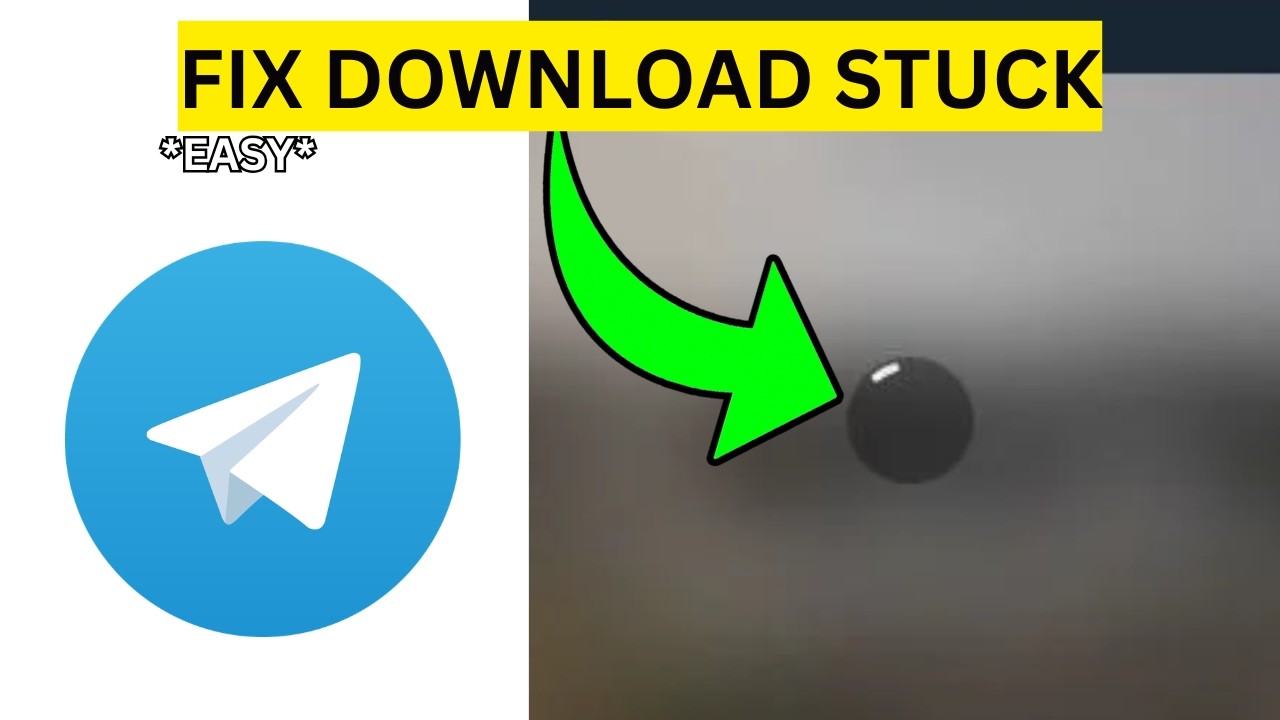 How To Fix Telegram Download Stuck(EASY)