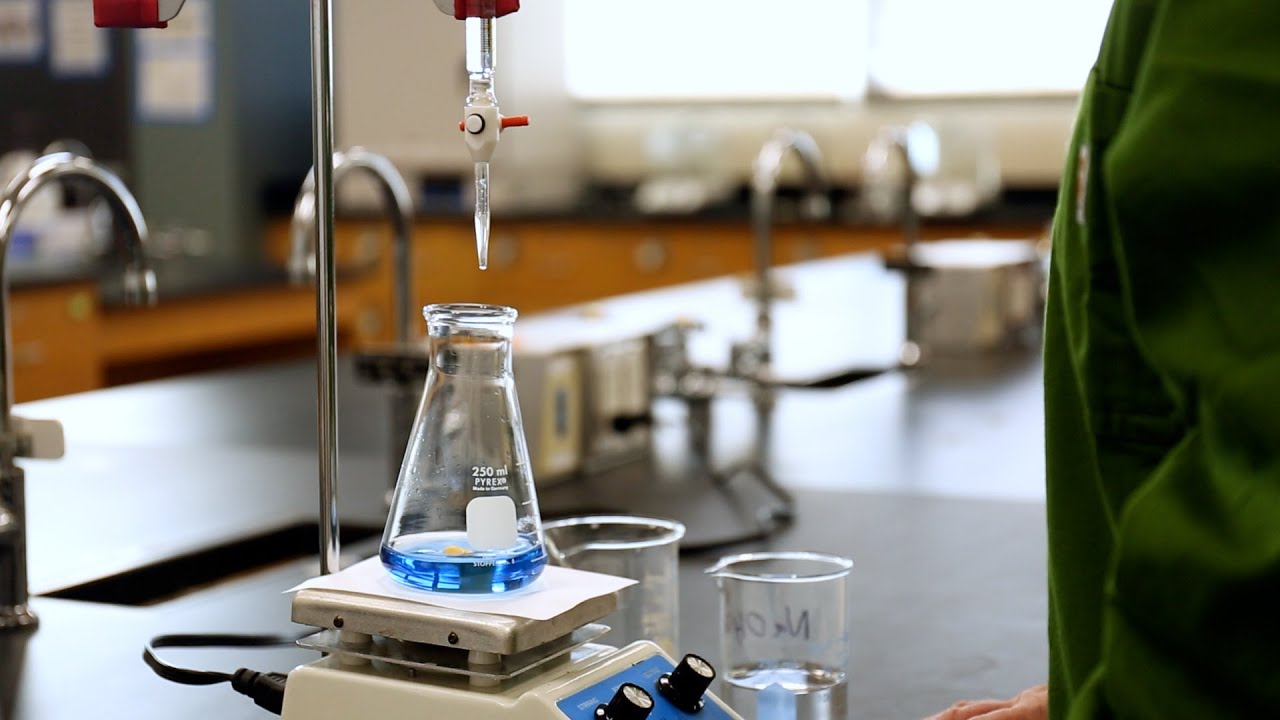 MJC Chemistry: Titration Using a Bromothymol Blue Indicator