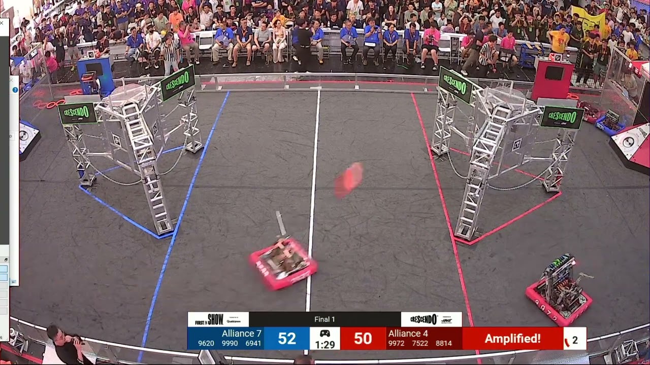 Final 1 - 2024 Beijing World Robot Contest Championships FRC China Offseason Event