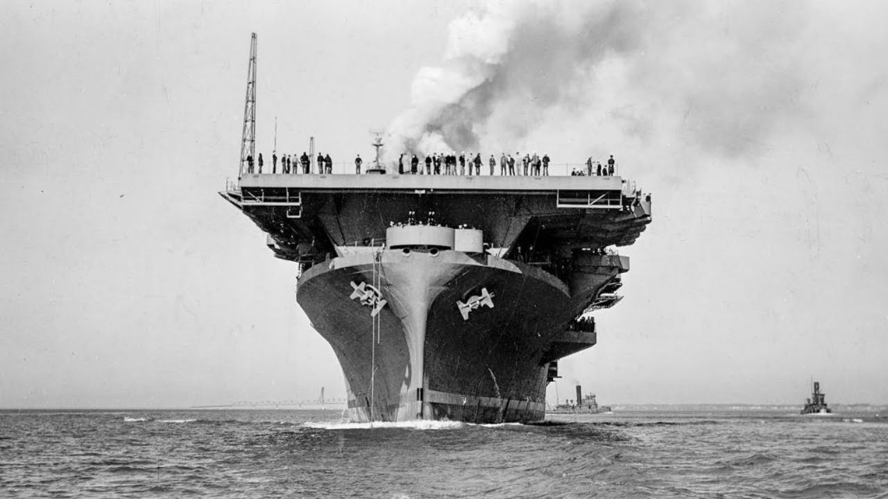 Япония была ошеломлена Америкой, построившей авианосцы &laquo;Эссекс&raquo;, которые никогда не спали в 1944 ...