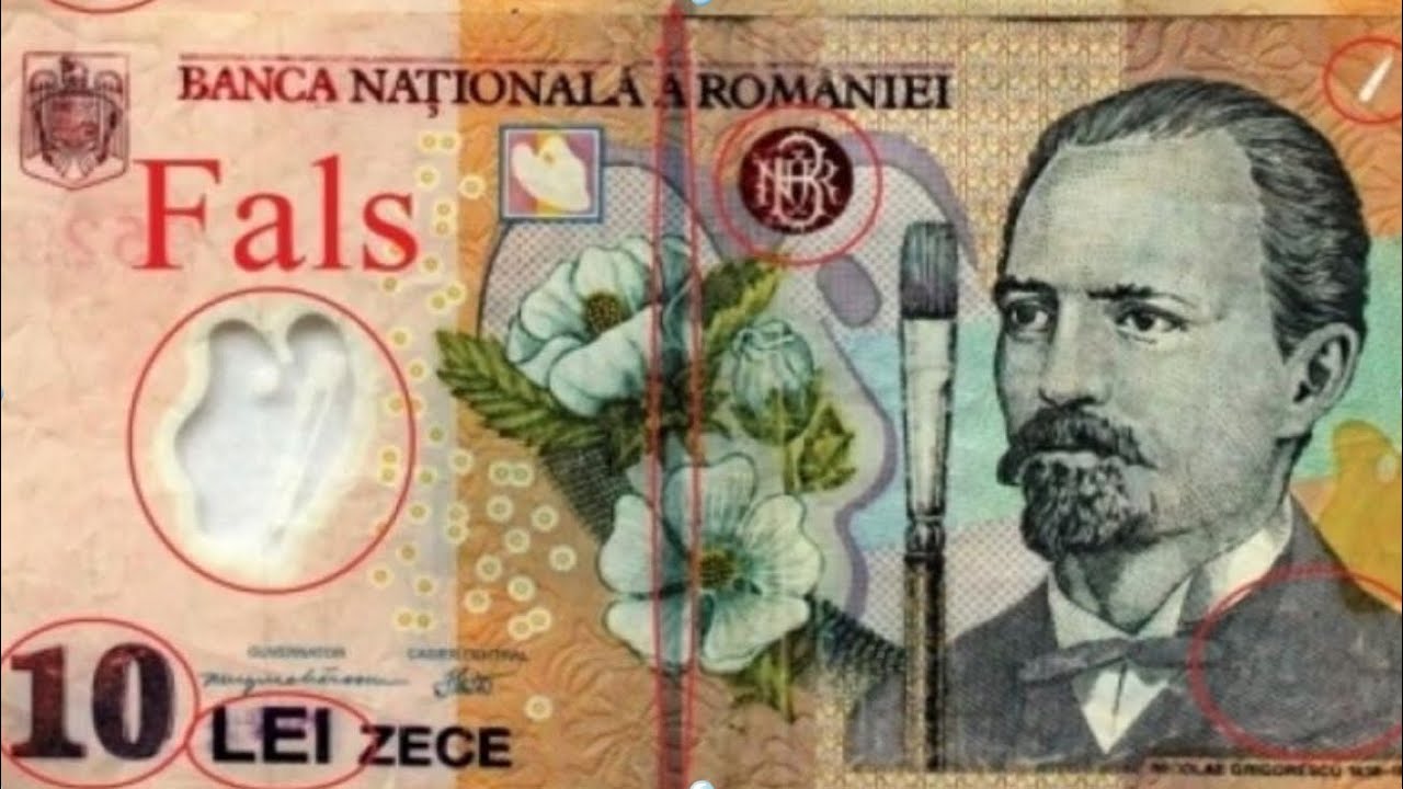 Cum se FALSIFICA BANII?