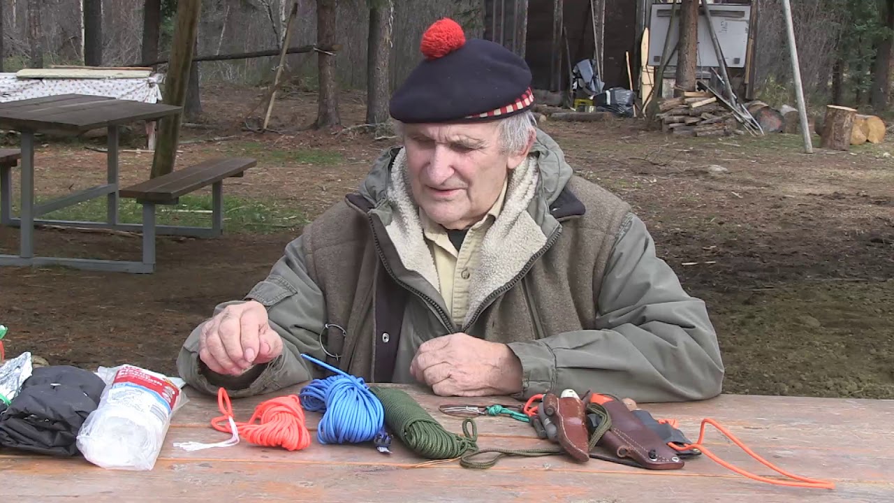 Survival Knives at Winter Camping Symposium 2017