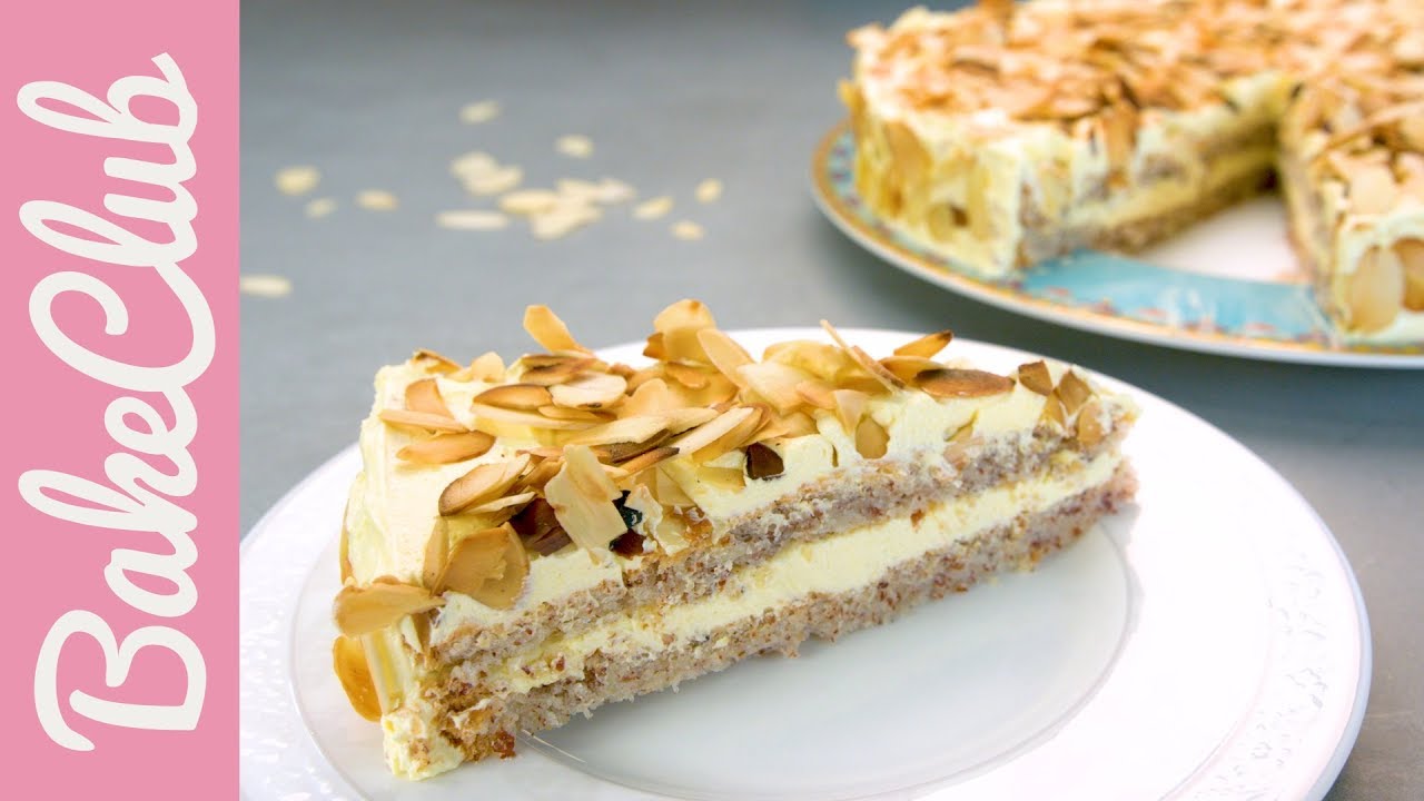 Schwedische Mandeltorte (glutenfrei) | BakeClub