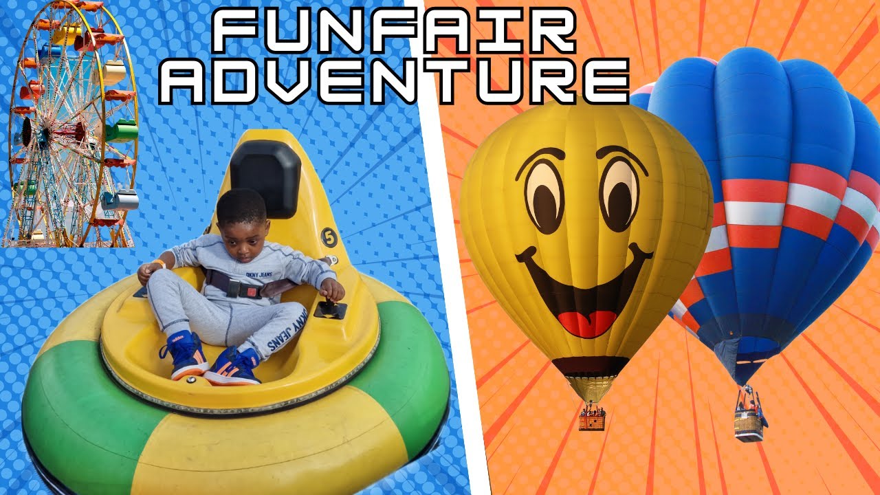 Ossy's Unforgettable Funfair & Hot Air Balloon Adventure🎈