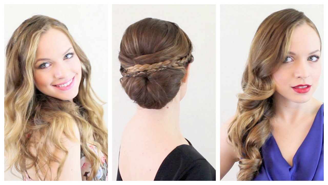 3 Valentines Hairstyles for Every Occasion!