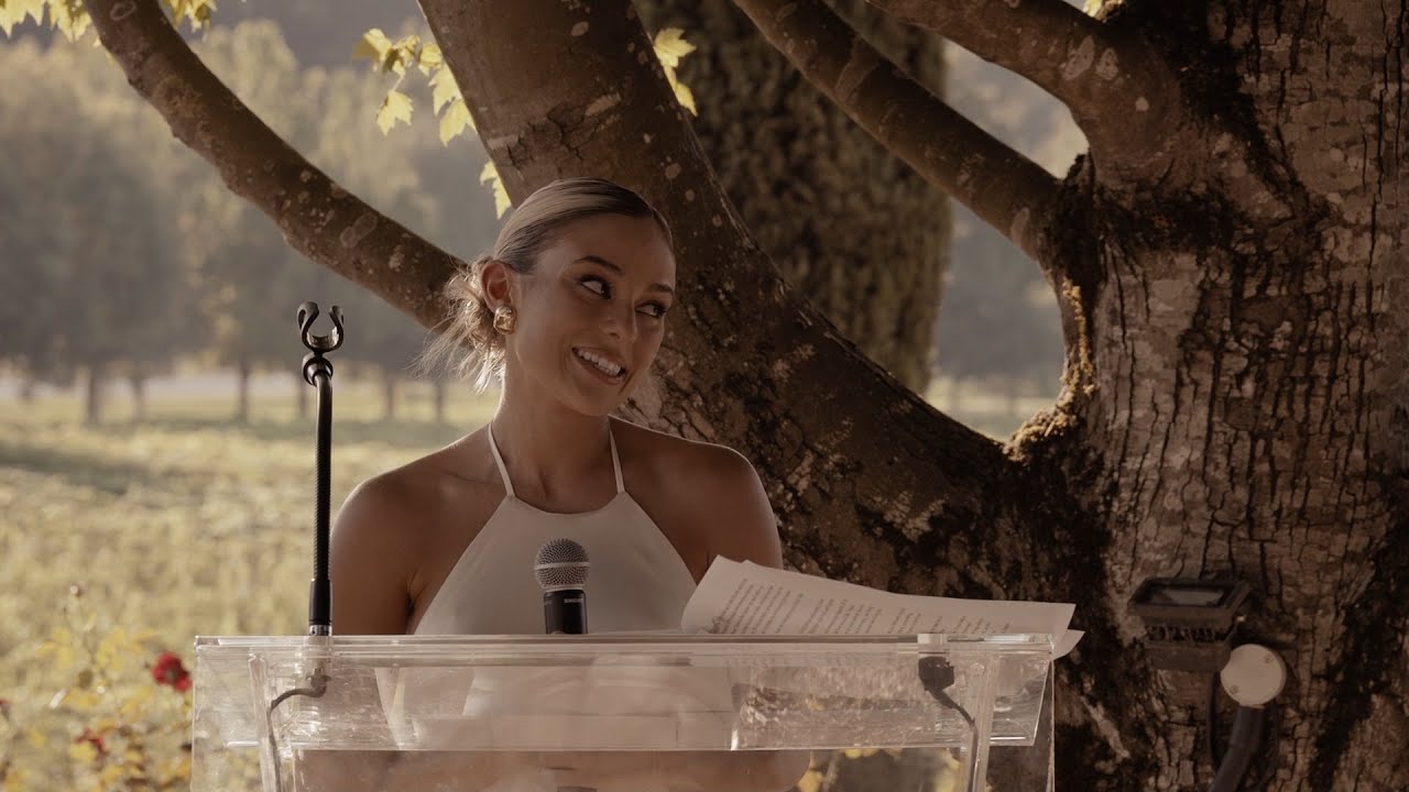 Little Sister to Big Sister, Maid of Honour Wedding Speech ~ Alicia & Robby Allen