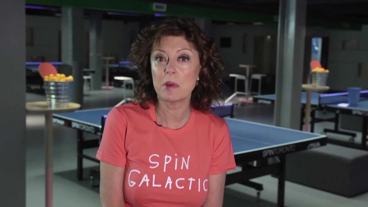THE LIST: Susan Sarandon - Why Ping Pong Rocks