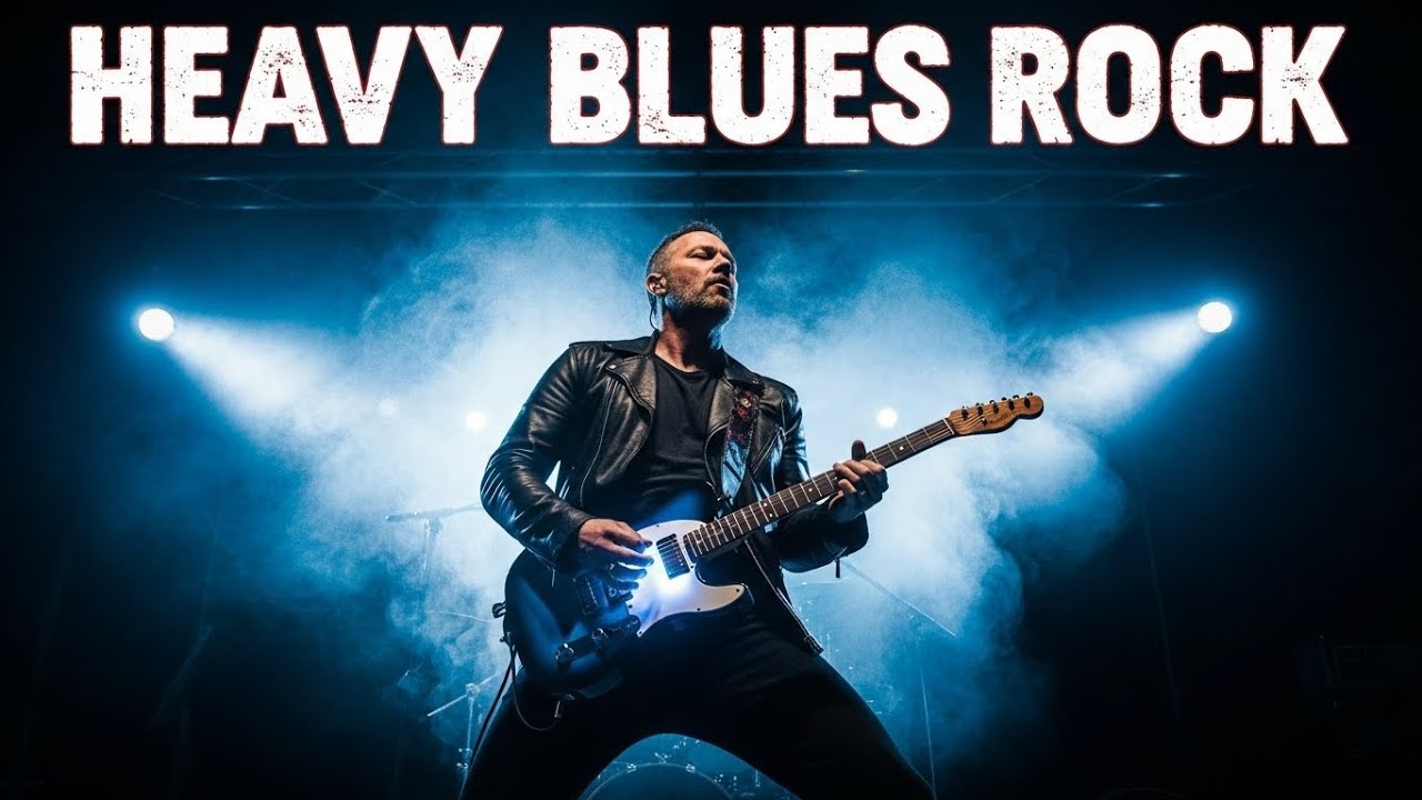 Jimi Hendrix, Eric Clapton, SRV, Muddy Waters, ZZ Top – Heavy Blues Rock Vocals & Guitar Riffs