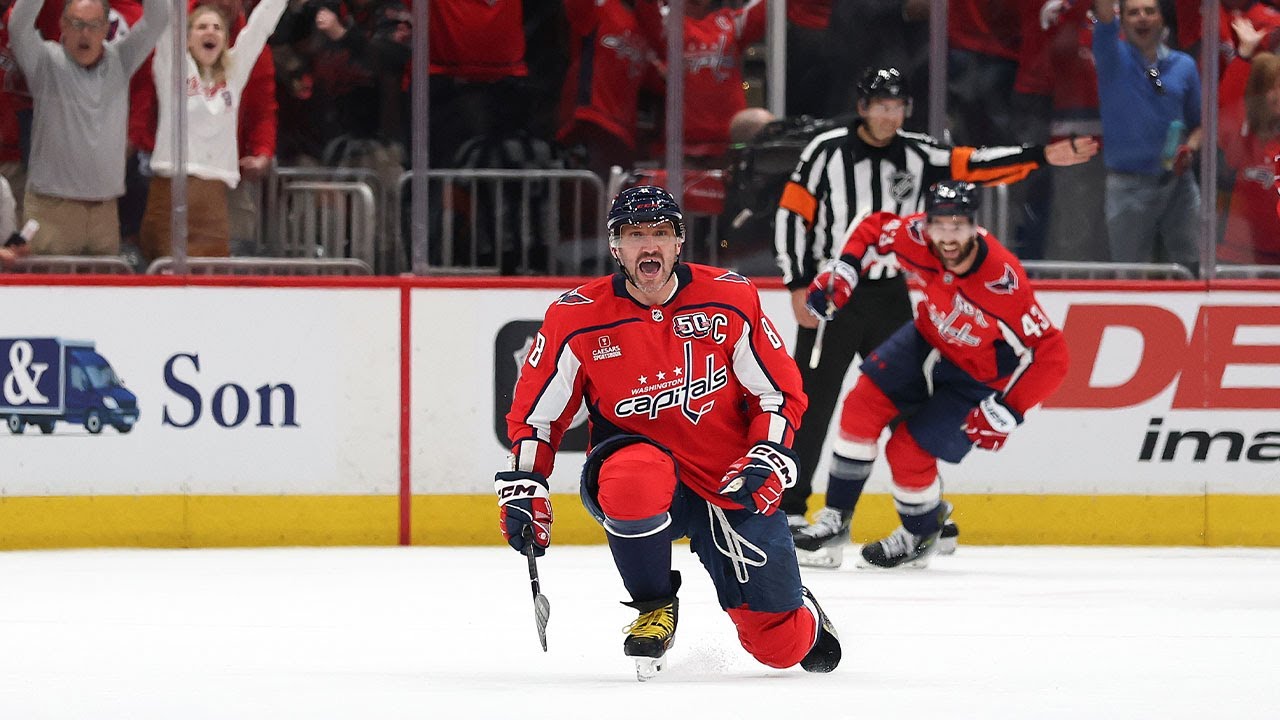 Who else but OVECHKIN to break the ice!?!?
