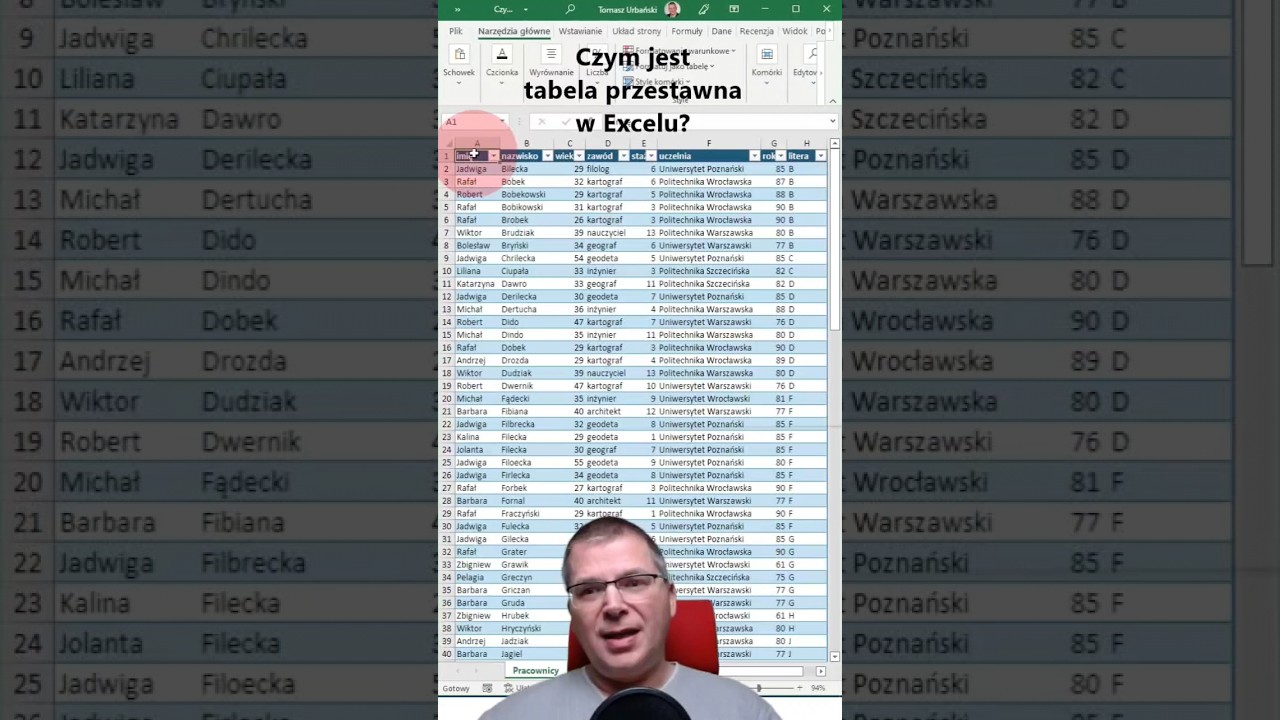 Czym jest tabela przestawna w Excelu? #microsoftexcel