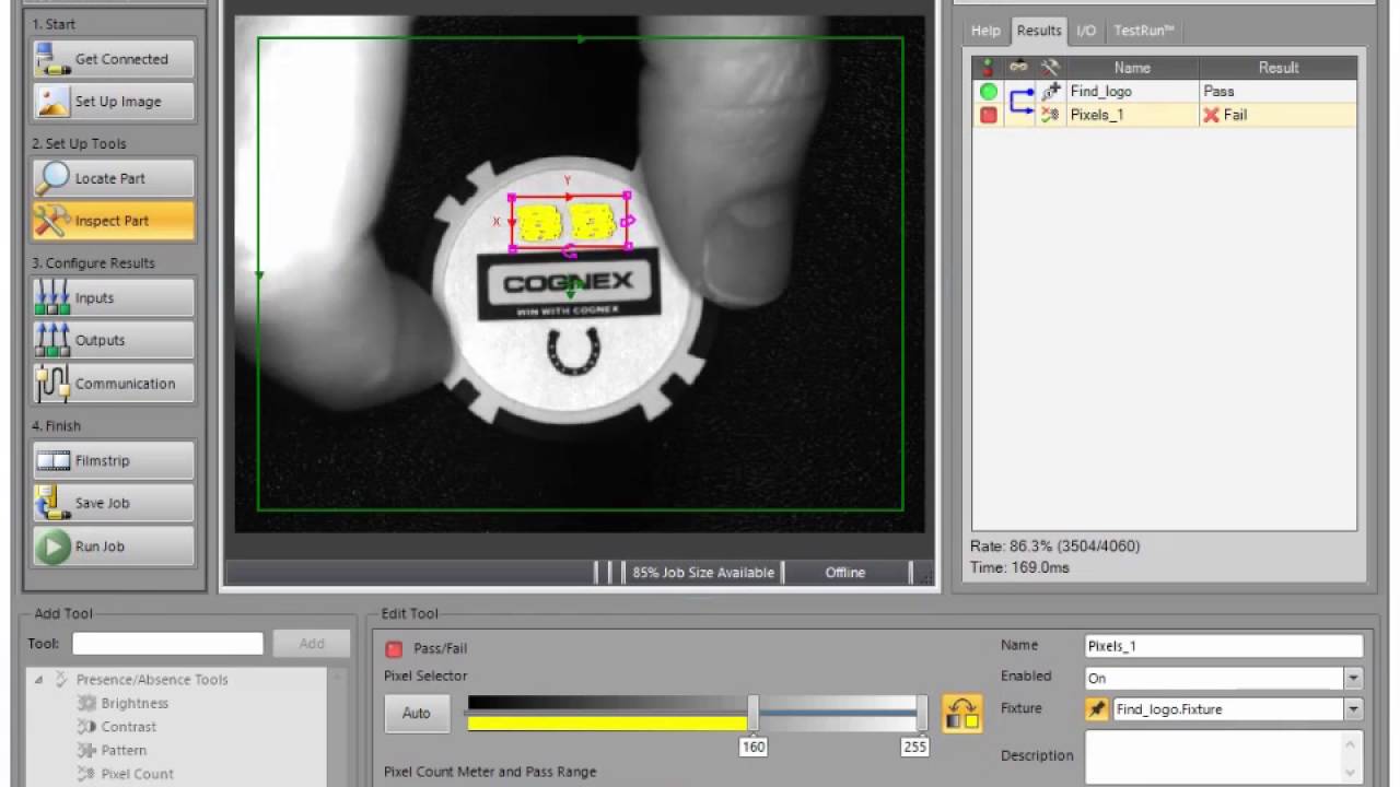 In-Sight 2000 Cognex - Demo