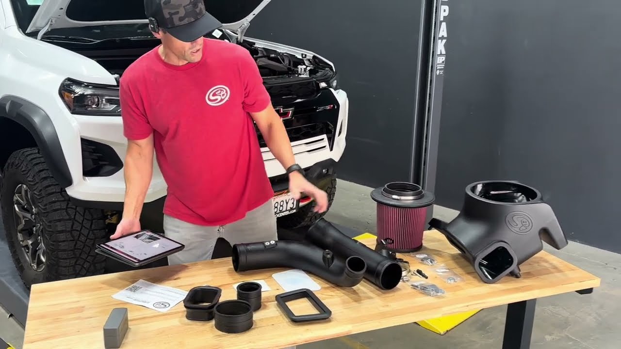 S&B Intake Install for 2023-25 CHEVROLET COLORADO / GMC CANYON 2.7L