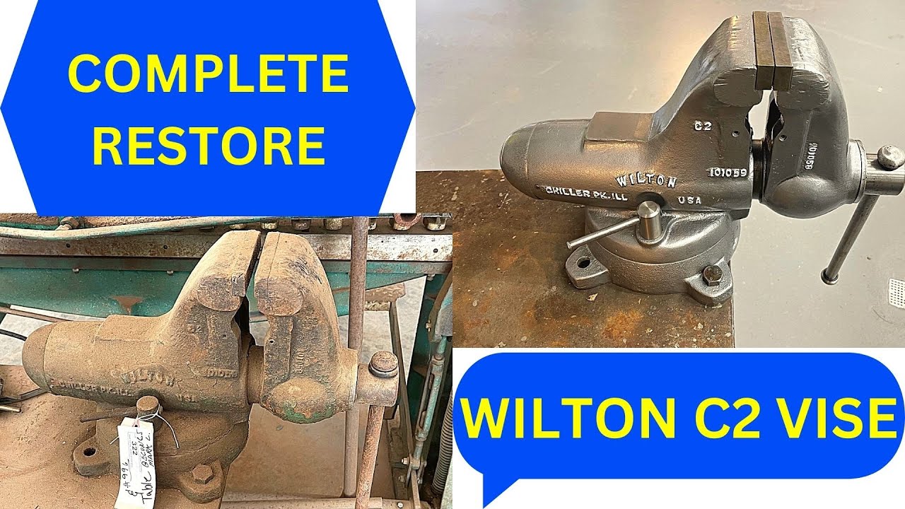 Полная реставрация тисков Wilton C2