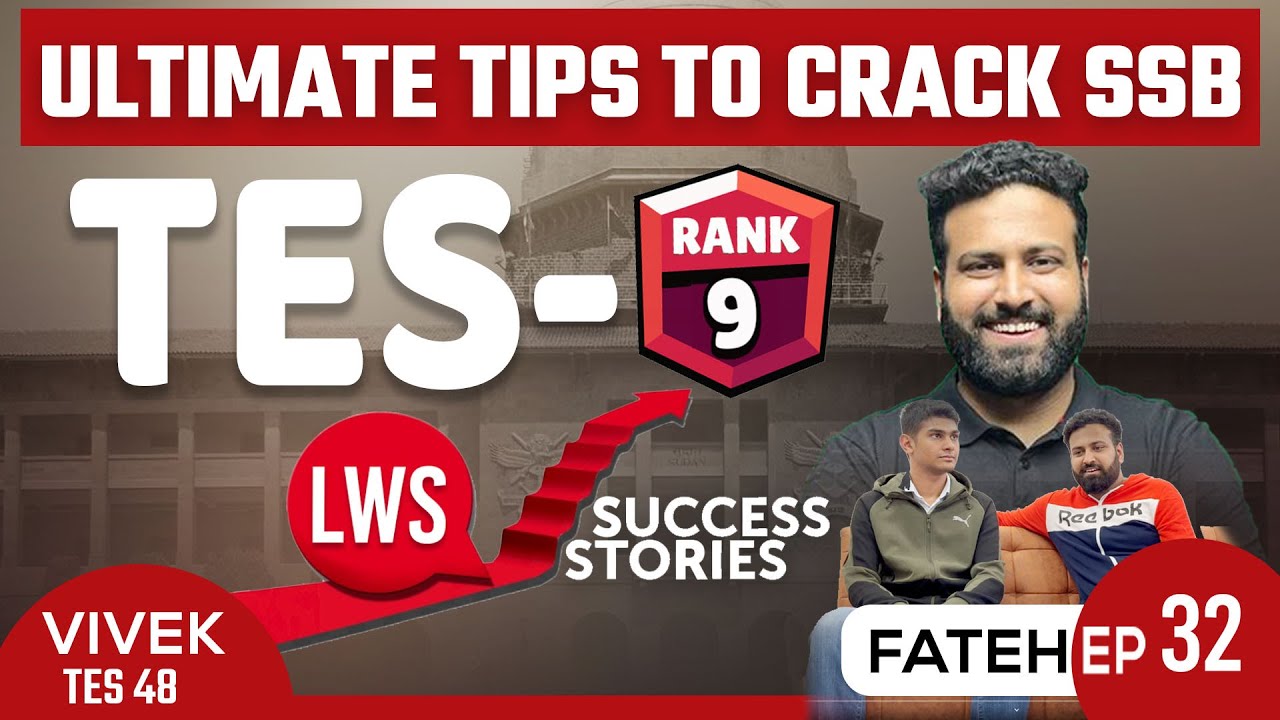KILLER TIPS TO CRACK SSB INTERVIEW | VIVEK TES 48 - RECOMMENDED CANDIDATE | FATEH EP-32 | SUMIT SIR