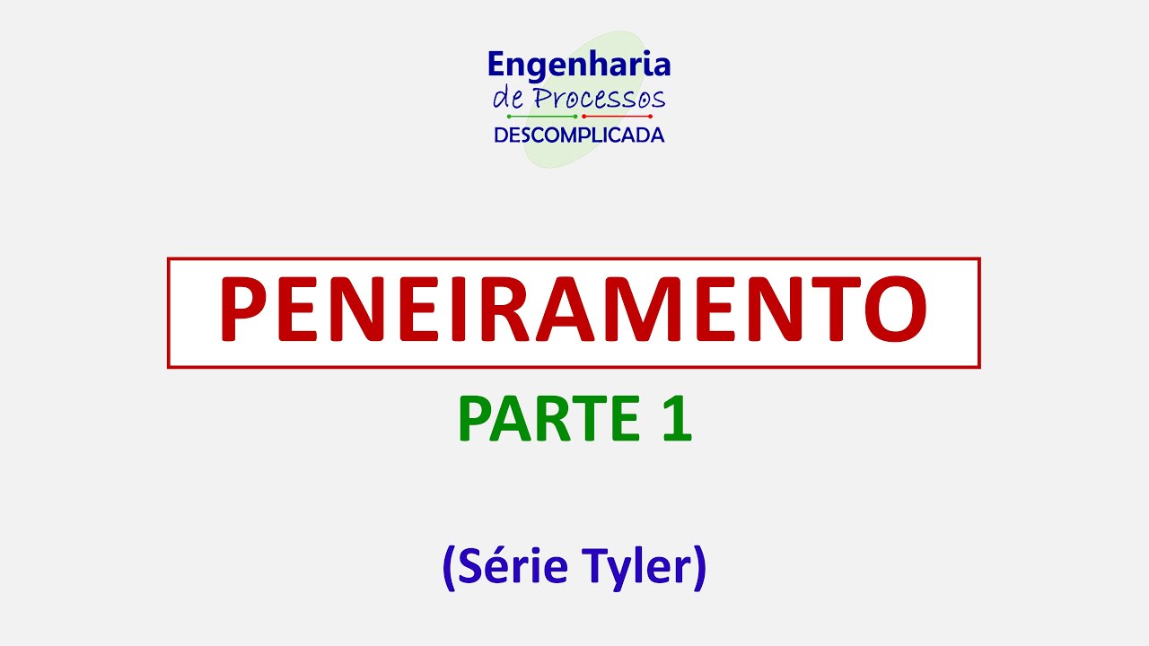 Peneiramento (parte 1)