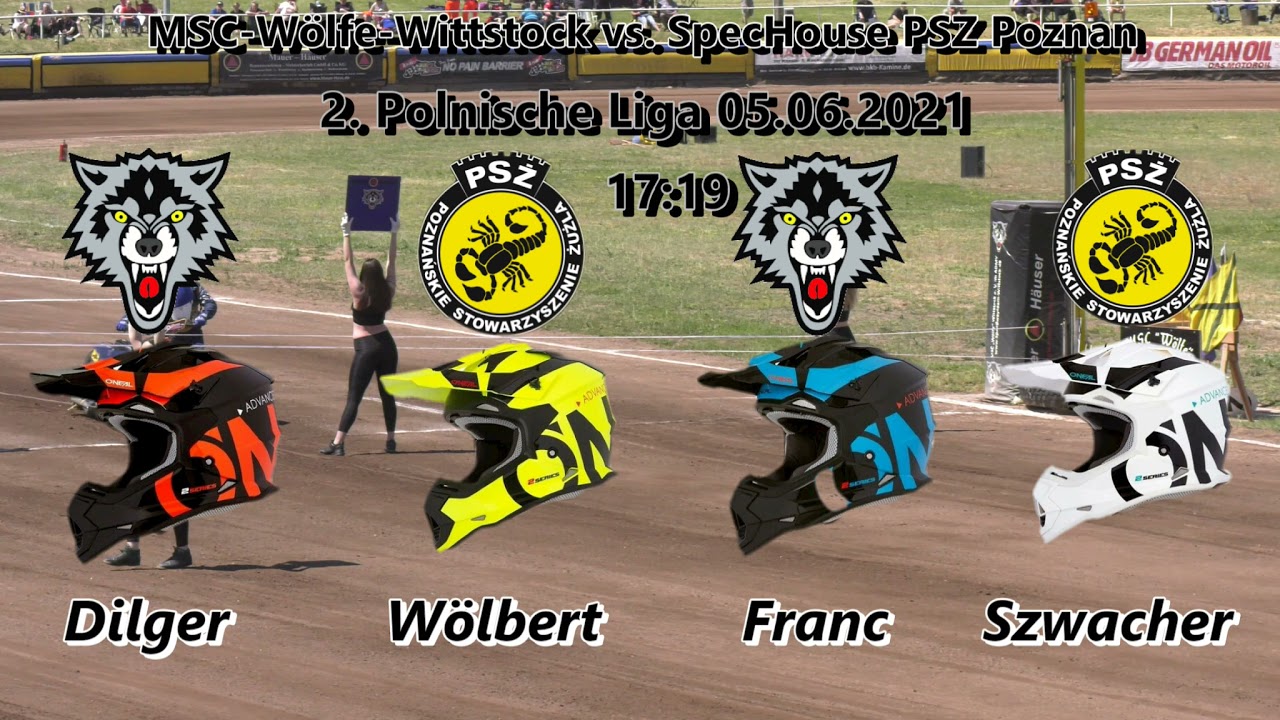 2. Polnische Liga ,  MSC Wölfe Wittstock vs SpecHouse PSZ Posnan, vom 05.06.2021
