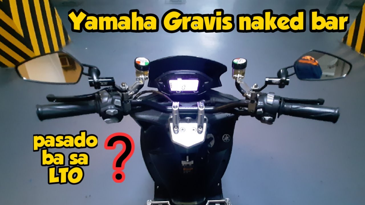 YAMAHA GRAVIS NAKED BAR