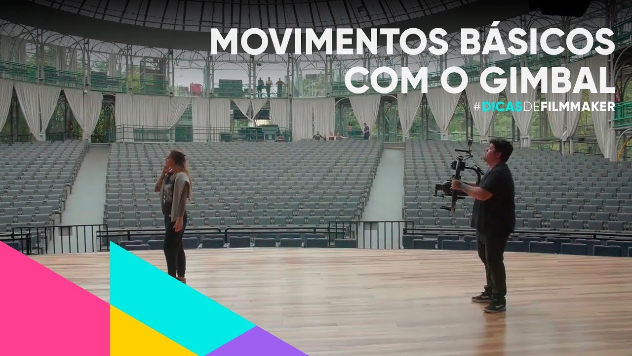 Alguns movimentos básicos para praticar com o Gimbal