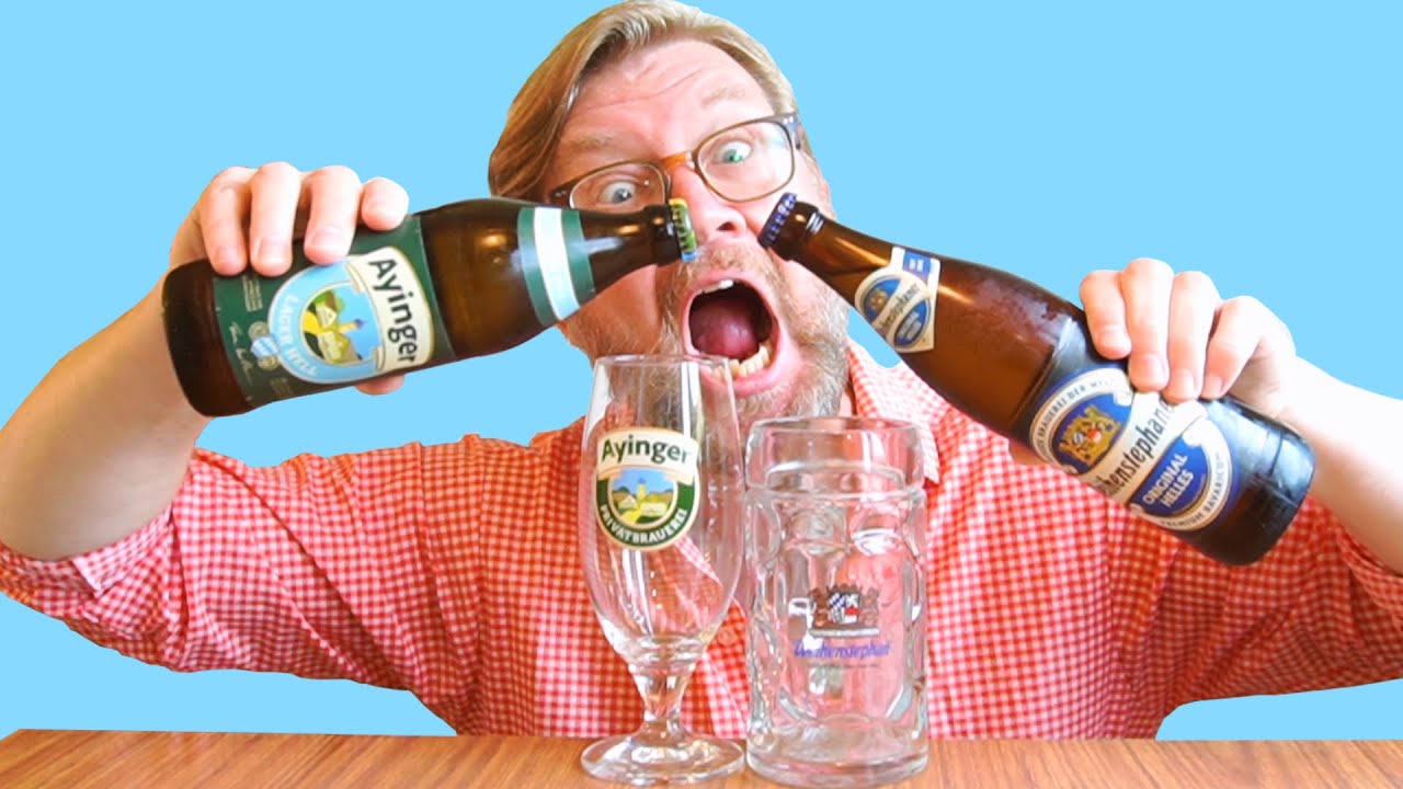 Ayinger Lager Hell vs Weihenstephaner Original Helles - Beer Battle!