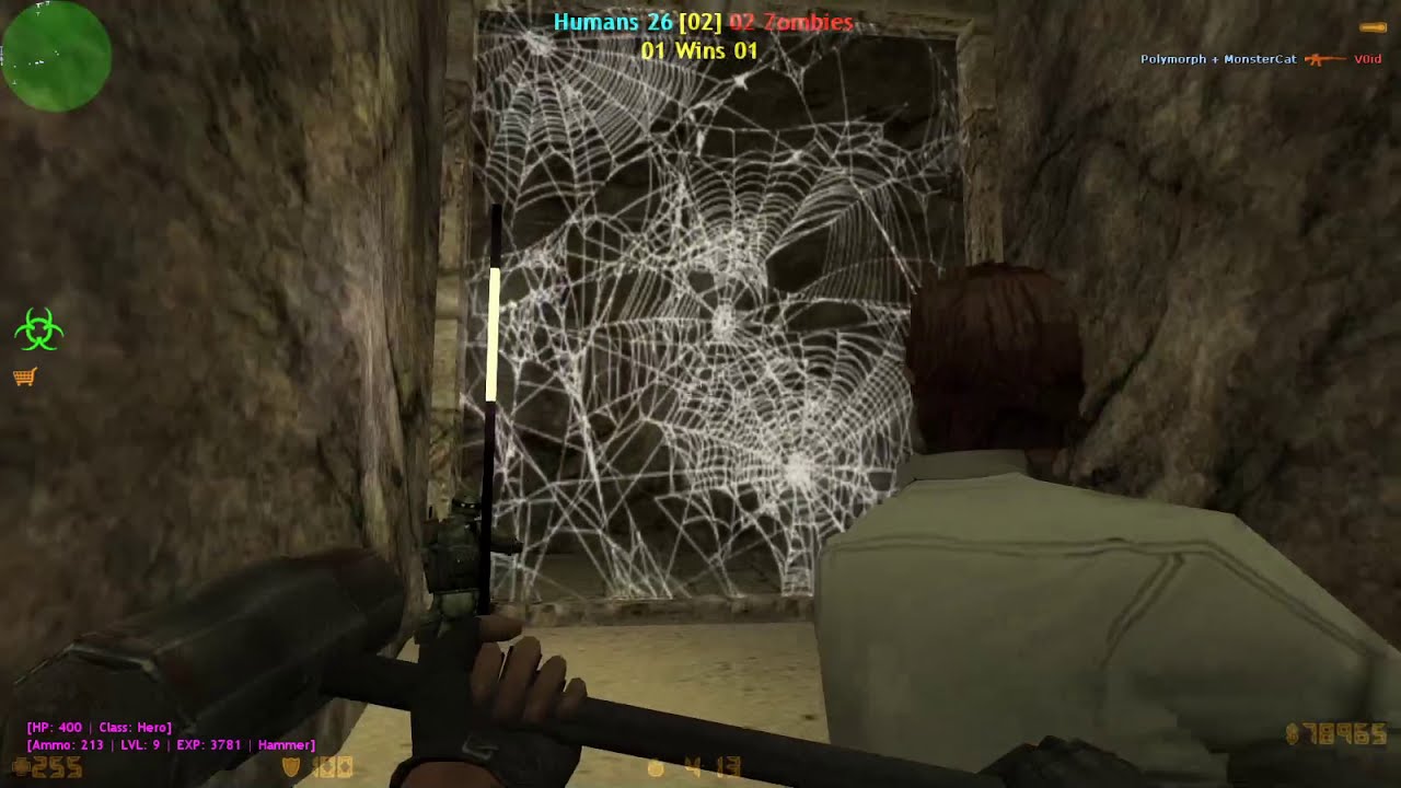 Counter Strike 1.6 Zombie plague [CSO] SISA server
