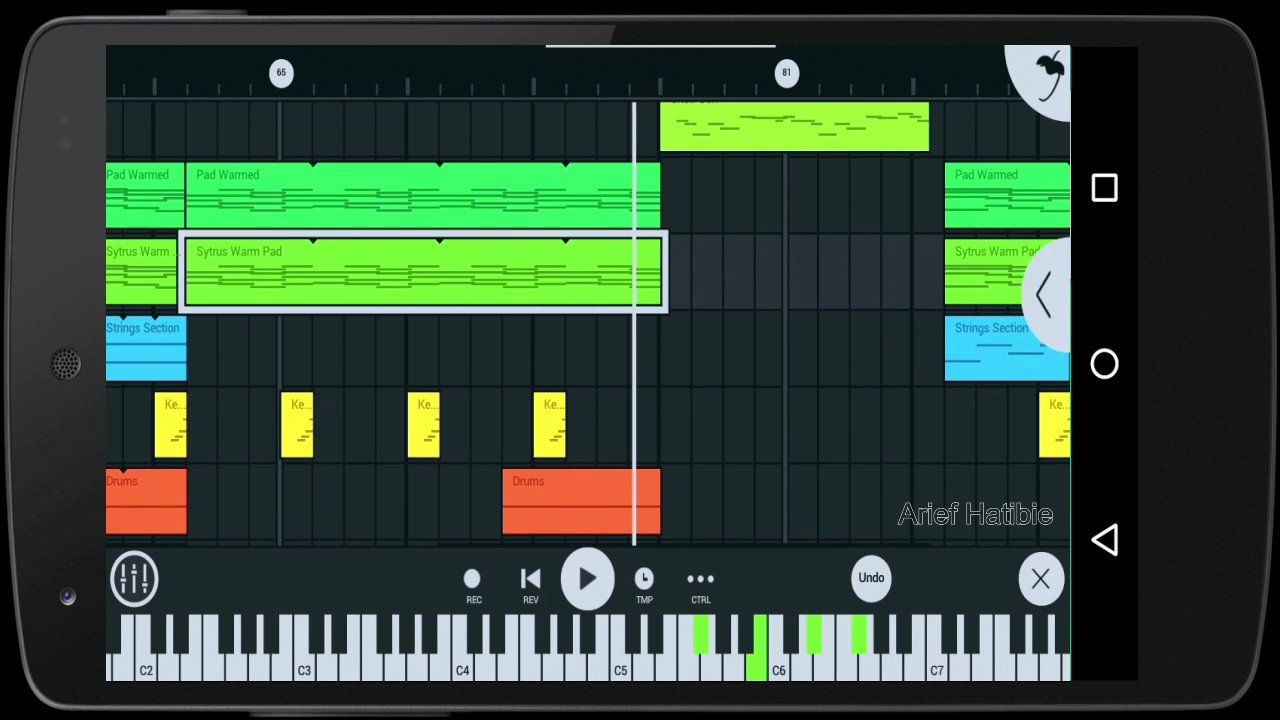 Martin Garrix - Scared To Be Lonely Remake + Acapella (FL Studio Mobile 3)