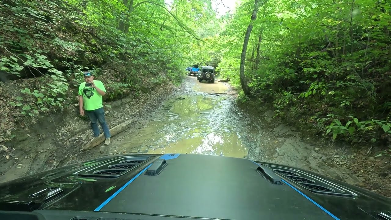 Waterfall decent on Dry Branch Rd in Vinton County, OH