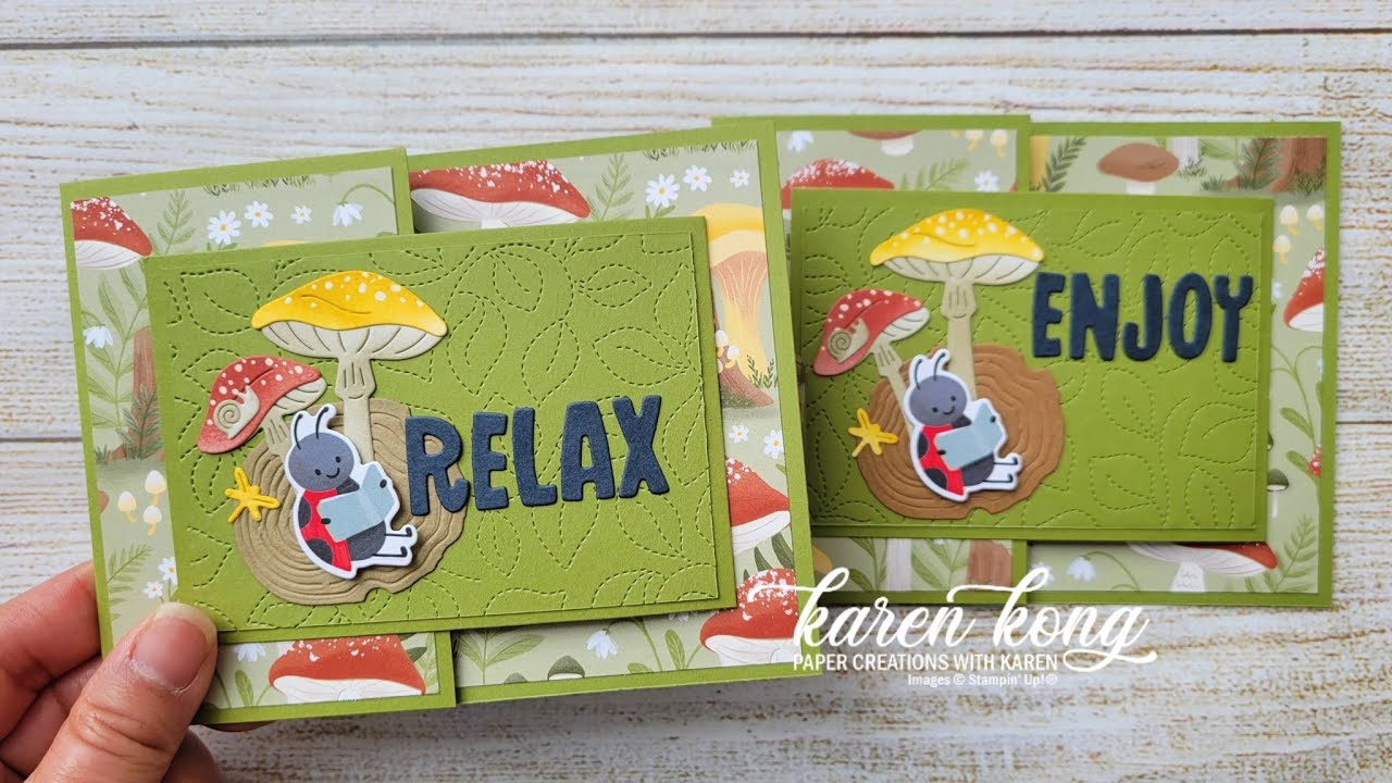 FUN FOLD! A Joy Fold card that's simple to make!