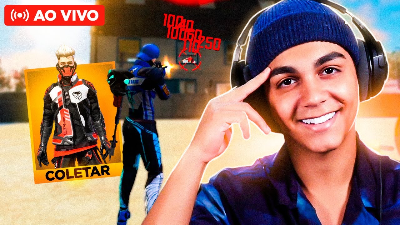 💙 FREITAS AO VIVO 💙 SKIN DO COBRA VOLTOU! 💙 FREE FIRE MOBILE 💙 LIVE ON! 💙