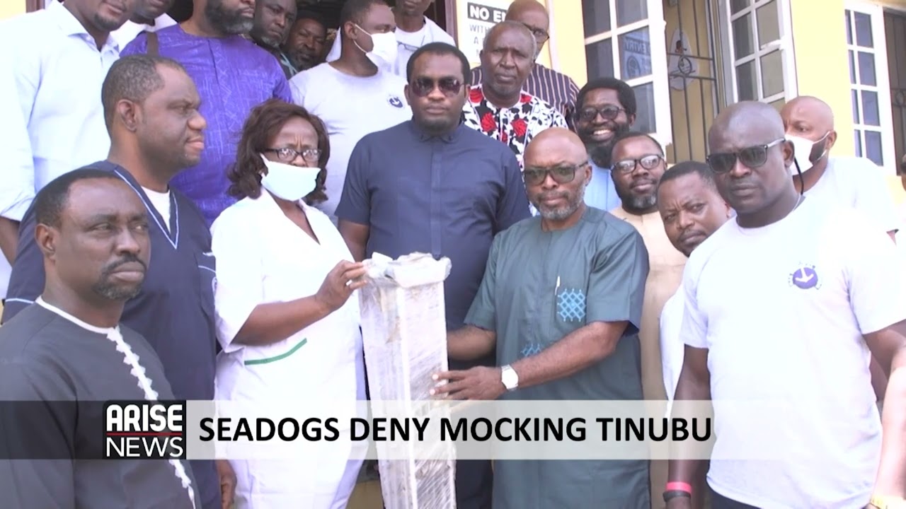 SEADOGS DENY MOCKING TINUBU