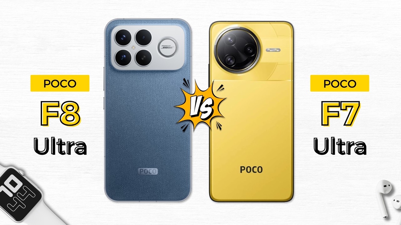 Poco F8 Ultra vs Poco F7 Ultra | should you upgrade?