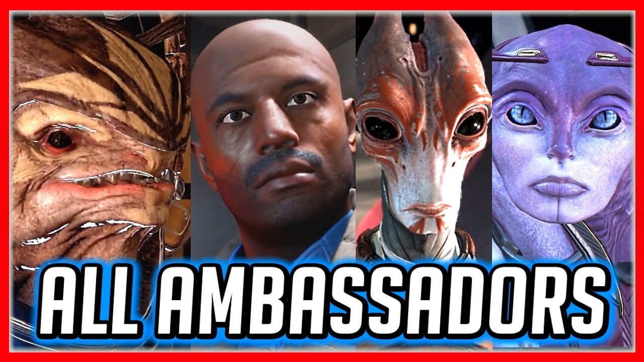 Mass Effect ANDROMEDA: All Ambassador Choices (Moshae, Bradley, Morda & Raeka) + Moshae's Reaction