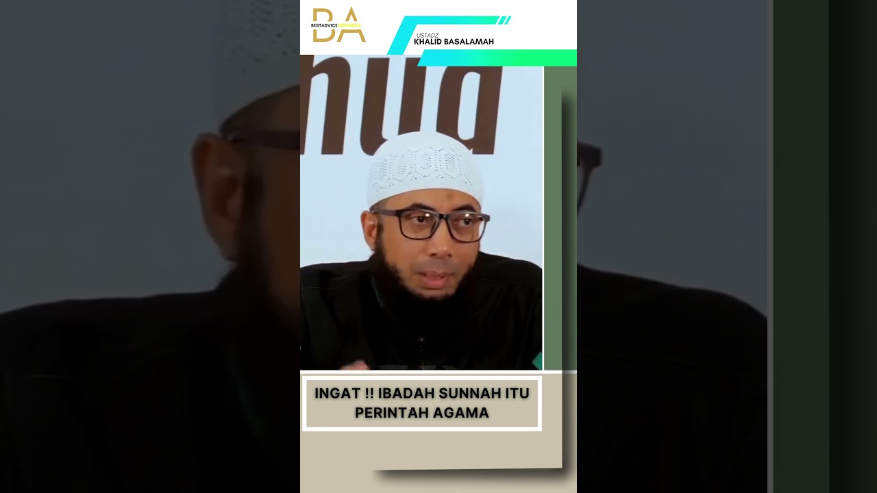 JANGAN REMEHKAN AMALAN SUNNAH !?  - TAKLIM bareng USTADZ KHALID BASALAMAH