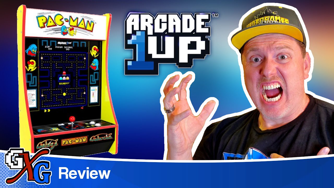 Обзор PacMan Arcade1Up Partycade | Плюс классика аркад Galaga и Galaxian GenX