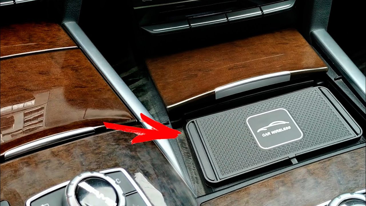 Mercedes W212. Как Добавить Скрытую Быструю Беспроводную Зарядку менее чем за 20$