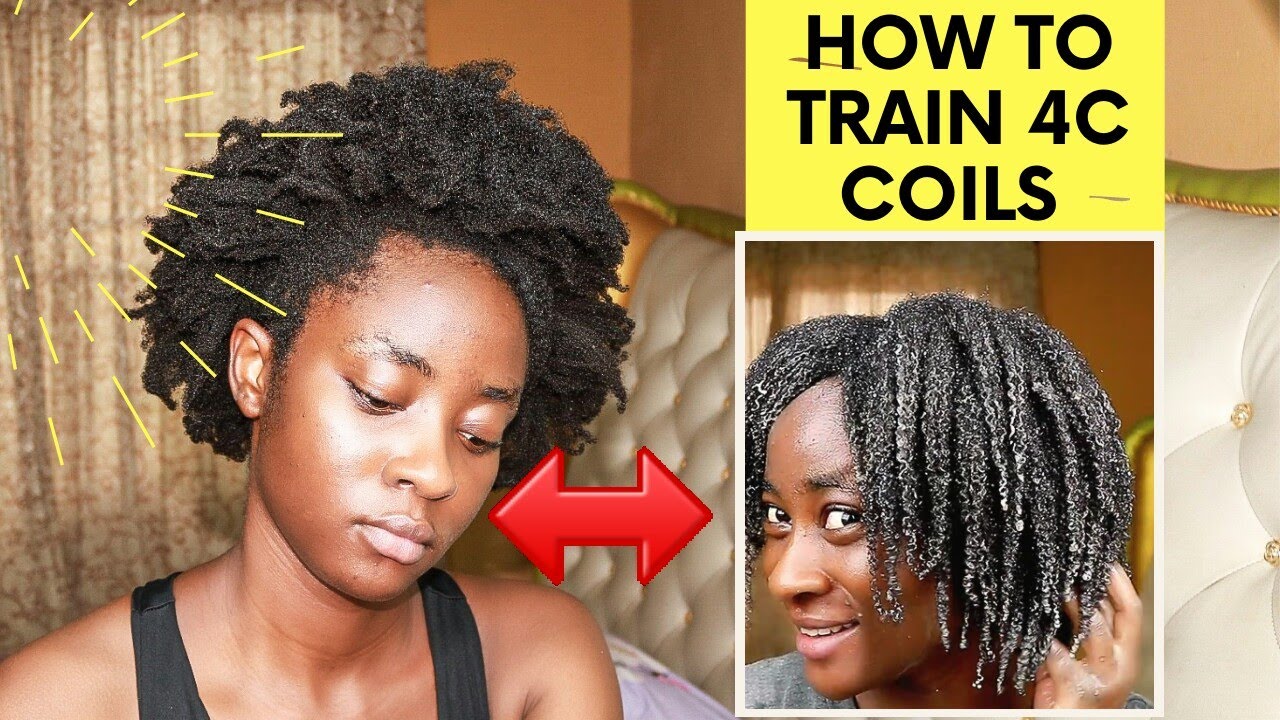 HOW TO TRAIN 4C HAIR FOR WASH AND GO // GROW 4C HAIR FAST WITH WASH AND GO