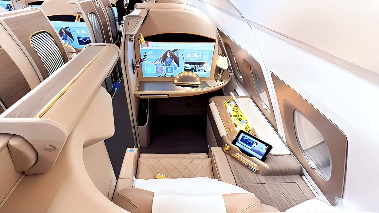 Новый рейс первого класса Emirates A380 в 2025 году (из Дубая в Токио)