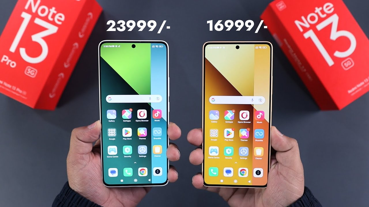 Redmi Note 13 Pro Vs Note 13 5G Detail Comparison I Which is Better for You ?