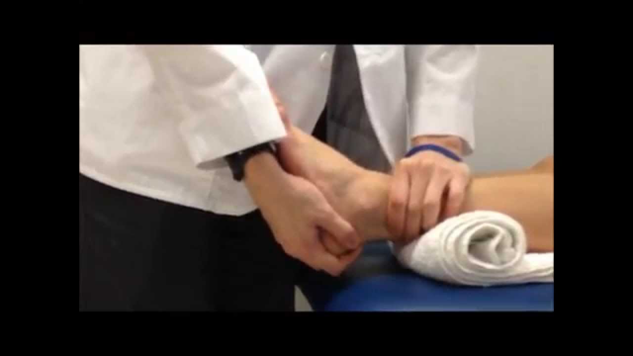 Anterior Drawer Test of Ankle