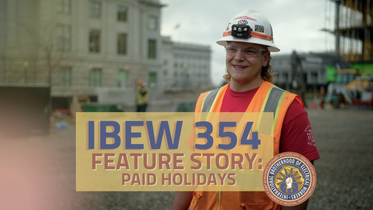 IBEW Local 354: Paid Holidays