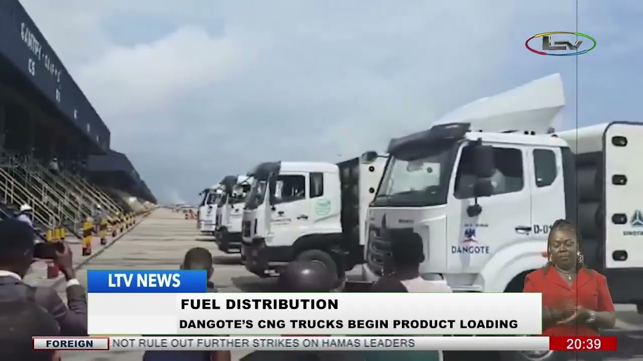 Fuel Distribution: Dangote&rsquo;s CNG trucks begin product loading