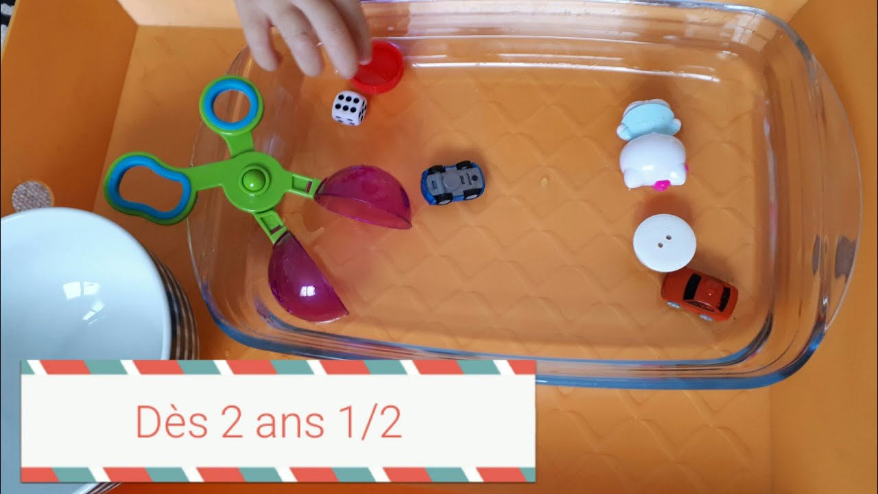 54🍃 D&eacute;placer des objets qui flottent sur l'eau avec des ciseaux &agrave; boule | Atelier autonome